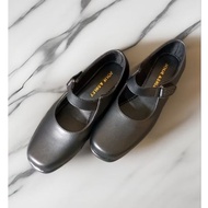 Jolie Ashley PaskibBlack & White Women's Loafers Jolie Ashley – Formal Synthetic Leather School Pask