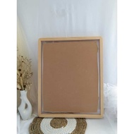 3D Wooden Frame size 30X42 Acrylic Glass Curved Corner