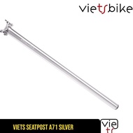 VIETS SEATPOST A71 7075 33.9X650 SILVER ORIGINAL AND TRUSTED