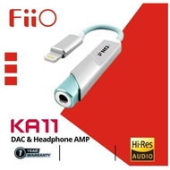 FiiO Jade Audio KA11 Mini DAC Dongle & Headphone Amplifier in adapter - Digital to Analog Converter 
