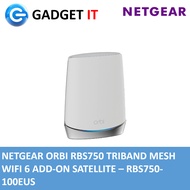 NETGEAR ORBI RBS750 TRIBAND MESH WiFi 6 ADD-ON SATELLITE