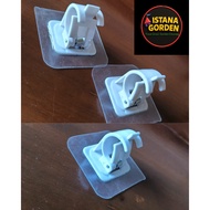 GANTUNGAN Multifunctional Socket Hanger Clip Bracket Drill-Free Socket Hanger/ Flexible Pole Bracket