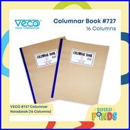 ⌽ ℮ ✞ Accounting Books - Veco BIG Columnar Book (16 columns)