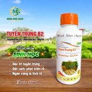 Thuốc trừ sâu sinh học Tuyến Trùng B2 (Chai 480ml) | Xài là đất sạch cây xanh.