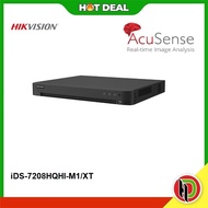 Hikvision iDS-7208HQHI-M1/XT 8-ch 1080p 1U H.265 AcuSense DVR - Perakam CCTV Hikvision AcuSense DVR