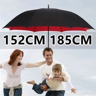 Free Shipping 185/152cm Super Windproof Large Umbrella Open Excellent Water Repellency Big Umbrella 