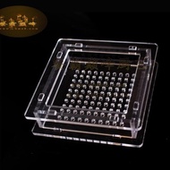 Molecular Cuisine Caviar Generator 100-Hole Molecular Food Tool Caviar Box Caviar Generator