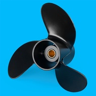 7.8x8 Aluminum 3Blade Outboard Motor Propeller fit for Tohatsu Mercury Nissan 4HP 5HP 6HP