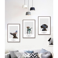 Print Laminate wood press ANIMAL PAINTINGS - Model 5 (3 HCN 3x20x30, 3x30x40, 3x40x60). PRINT PHOTOS