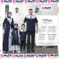 Baju Keluarga Couple Muslim Terbaru Lebaran 2022 MuTif TIFFANI Navy