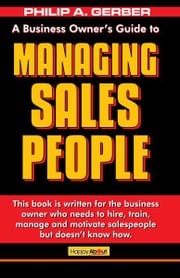 Managing Salespeople Philip Gerber