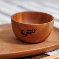 (海洋公園X島嶼製作 聯乘系列) 簡約相思木小碗 12*6