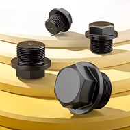 D3d3d3 Blind Plug Oil Cap with Flange, Hex Plug, Throat Plug, Thread Plug, Oil Stopper with Cap, 1/8