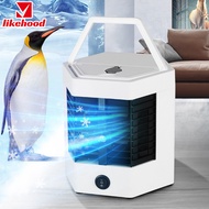 [Likelyhood] Mini Air Cooler Portable Air Conditioner Personal Humidification Evaporative Air Cooler Fan For Bedroom Office Desk