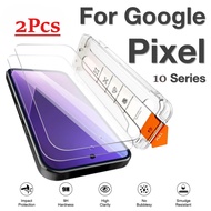 2PCS Screen Protector For Google Pixel 10a 9a 9 10 ProXL Oleophobic Coating Dust Free Tempered Glass