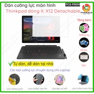Thinkpad X12 Detachable, X280 12'' nano flexible tempered screen protector, ultra-thin, transparent,