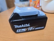 Makita 18V 5A 電池 90%NEW 祗用一二次 充電壽命極好  *保證原裝*  2粒$700  makita  worx  milwaukee devon Hilti bosch