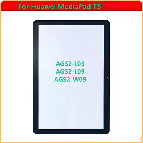 A+ For Huawei MediaPad T5 10.1 AGS2-W09 AGS2-L03 AGS2-L09 WiFi/3G Touch Screen Panel Tablet Front Ou