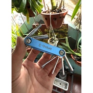 E-Value 6-digit folding hexagon set (2mm to 6mm)