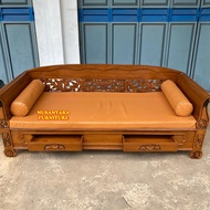 Kursi Bale-Bale Minimalis + Matras Duduk Free Bantal Peluk