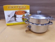 Cook -- BIMA Panci Stainless steel Prima Pot & Steamer 20cm kukn +