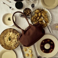 Polarboll - RAVIOLI กระเป๋าสะพายข้างหนัง SUEDE/CANVAS