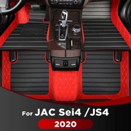 RHD For JAC Sei4 /JS4 2020 Car Floor Mats Custom Auto Foot Pads Automobile Carpet Cover Interior Acc