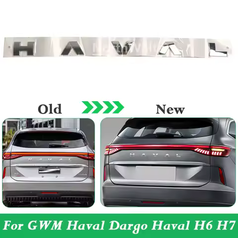 For GWM Haval Dargo Haval H6 H7 Dargo Trunk Lid Emblem Rear Emblem