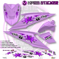 STRIPING CARBONBEAT ARAI MATA MATERIAL TRANSPARENTBENING VARIATION POLE CODE 0C
