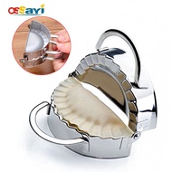 Ossayi 1Pc Stainless Steel Chinese Dumpling Maker Wraper Dumpling Mould Kitchen Tools