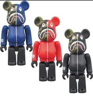 全新 Bape shark camo bearbrick 400%