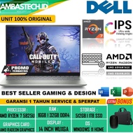 100% Original!!! Laptop Gaming Baru Dell Inspiron 14 5425 Amd Ryzen 7
