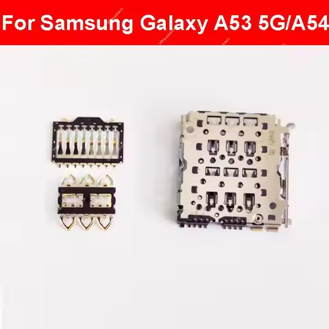 SIM Card Adapter Socket For Samsung Galaxy A53 A536 A54 A546 M34 5G Sim Tray Slot SIM Card Adapter S