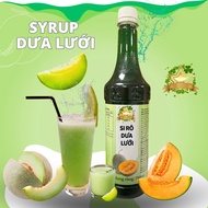 Melon Syrup, Syrup for fruit tea, melon flavored milk tea - LUCKY VN STAR ingredients