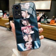 IVE FAN ART design Tempered Glass Phone Case Cover For POCO F3 F4 F5 M6 4G X3 X4 GT X5 X6 X7 X7 X8 P
