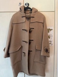 Burberry wool duffle coat 連帽羊毛大衣經典牛角扣