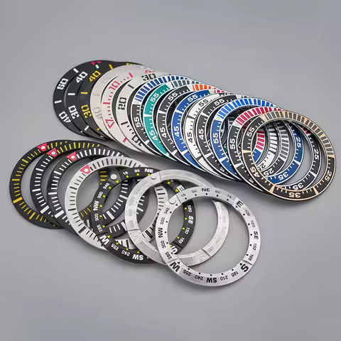 Watch Bezel Insert Ring, 41x32mm Bezel Fits Samurai King SRPE39K1 PROSPEX SNR025 SNR025J1 , Men's Wa