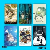 Totoro TnG Card STICKER NFC STICKER (Part 2) Waterproof Thick Hard Material Totoro Touch n Go Card STICKER 龙猫TnG贴纸