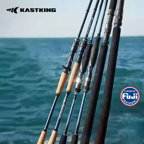 KastKing Sharky Ultra Carbon Spinning Casting Rods FUJI F+SIC Guide Rings 2.28/2.43/2.9m Freshwater 