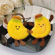 香蕉 雙面毛毛吊飾 俄羅斯刺繡 戳戳繡 掛件 材料包 DIY