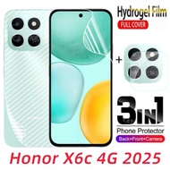 For Honor X6c 4G 2025 Front Back Full Cover Protection Hydrogel Film For Honor X6c HonorX6C X 6 c X6