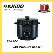 KHIND 6L Pressure Cooker PC6100