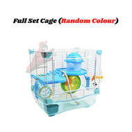 Hamster Cage Mice Cage Mouse Cage Sangkar Hamster Sangkar sugar glider LUXURY HAMSTER CAGE PREMIUM S