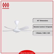 Alpha Alkova Excel V2 42 Inch 5 Blades Super Powered Ceiling Fan | ESH