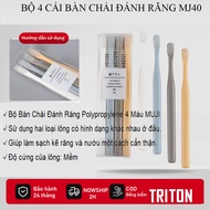 Set of 4 MJ40 toothbrushes