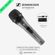 SENNHEISER E835S HANDHELD DYNAMIC CARDIOID LIVE VOCAL MICROPHONE (E 835S/ DYNAMIC MICROPHONE/ STAGE