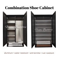 Shoe Cabinet /Aluminum Shoe Cabinet /Wall mounted Shoe Cabinet /Kabinet Kasut /Kabinet Kasut Aluminium