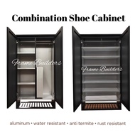 Shoe Cabinet /Aluminum Shoe Cabinet /Wall mounted Shoe Cabinet /Kabinet Kasut /Kabinet Kasut Alumini