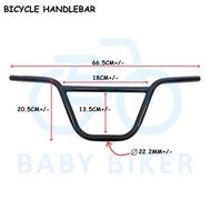 Kuwahara BMX Handlebar Jenis Lama Handlebar Basikal BMX Retro / KUWAHARA (NEW TYPE) BMX BICYCLE HAND