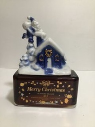 清櫃特價 Suntory Merry Christmas XO 拔蘭地 聖誕瓷瓶無盒 700ml 49%